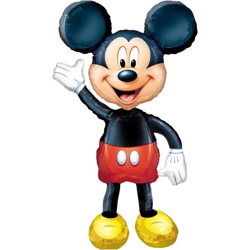 Mickey Mouse 52" Jumbo Airwalkers Foil Balloon Party Decorating Supplies